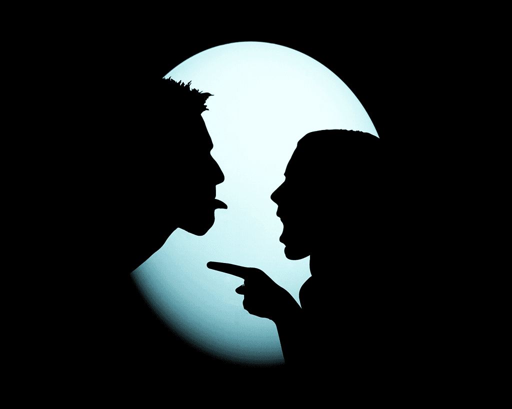 Disagreements in a relationship